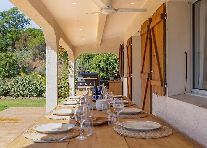 Golfe Favone Corsica 10p Pool Sea View Вилла Сари-Соленцара